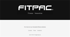 Desktop Screenshot of fitpac.com